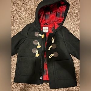 Cat & Jack black coat